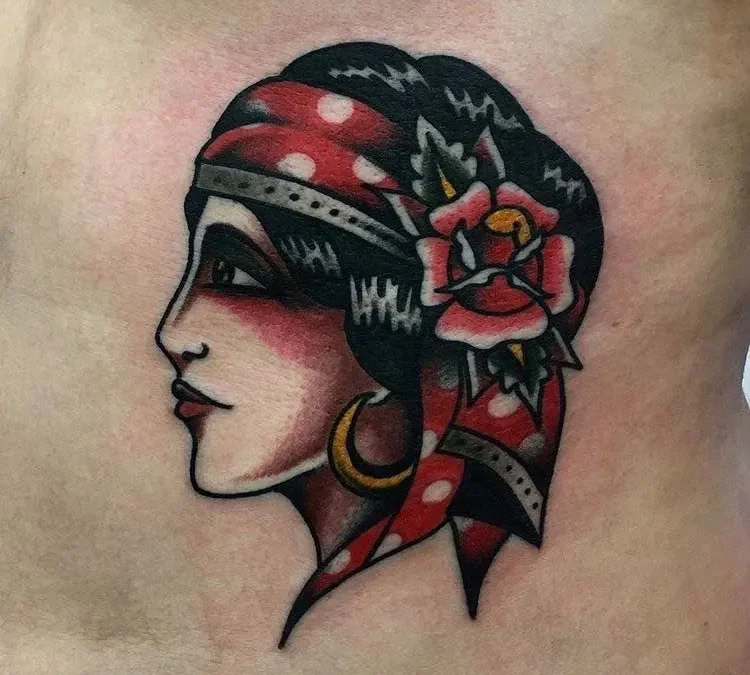 Indianer tattoo