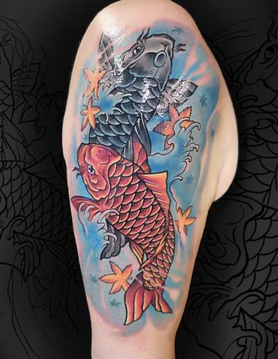 Fisk Stjernetegn Tattoo
