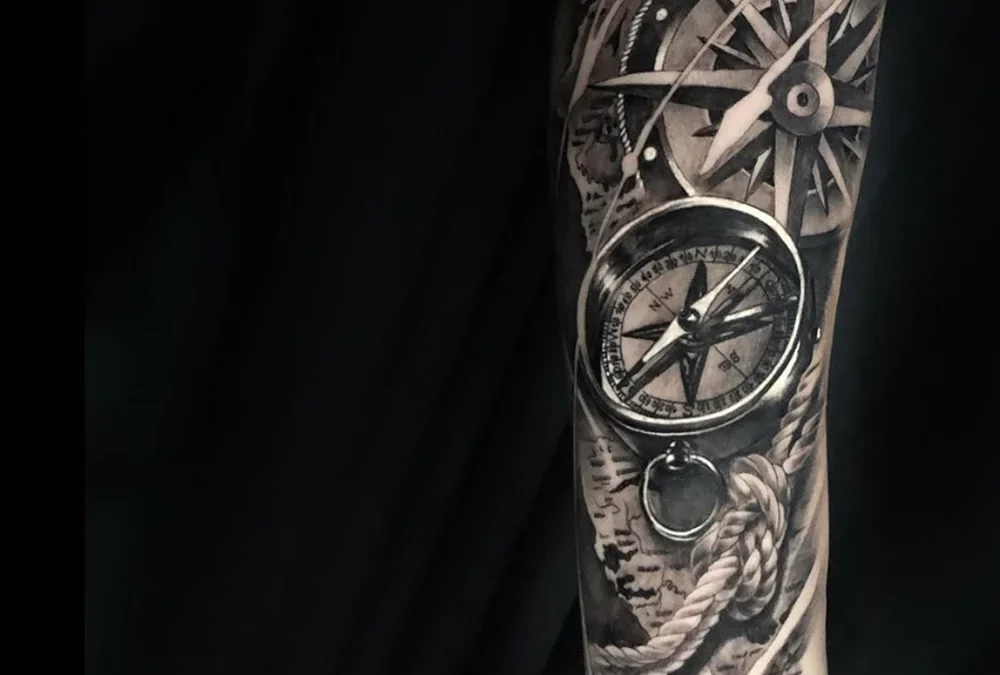 Kompas tattoo