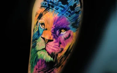 Løven Stjernetegn Tattoo