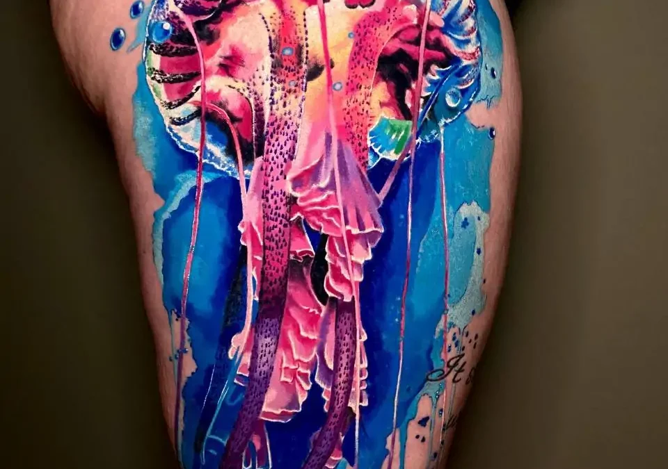 Vandmand Stjernetegn Tattoo